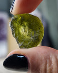 Piezas de Moldavita