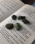 Piezas de Moldavita