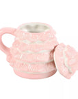 Taza árbol de navidad rosa