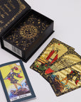 Tarot con Lámina de Oro