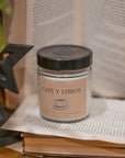 Vela café y libros