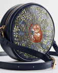 Bolso Redondo Chloe Lirón Bordado