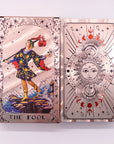 Tarot en lámina de oro rosa