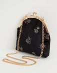 Bolso Bordado Victoriano - Negro