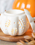 Quemador calabaza blanca