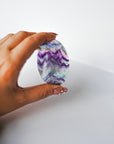 Palmstone de Fluorita Calidad Extra – Protección, Claridad y Equilibrio