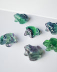 Rana de Fluorita Verde – Sanación Y Renacimiento