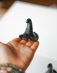 Sombrero de Bruja en Obsidiana – Protección, Magia y Transformación
