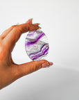 Palmstone de Fluorita Calidad Extra – Protección, Claridad y Equilibrio