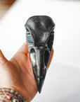 Calavera de Cuervo en Obsidiana – Protección, Magia y Sabiduría Ancestral