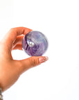 Esfera de Fluorita Calidad Extra – Protección, Intuición y Claridad Mental