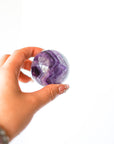 Esfera de Fluorita Calidad Extra – Protección, Intuición y Claridad Mental