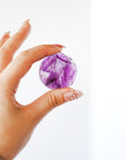 Palmstone de Fluorita Calidad Extra – Protección, Claridad y Equilibrio