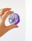 Palmstone de Fluorita Calidad Extra – Protección, Claridad y Equilibrio