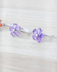 Pendientes de Aro en Plata con Peridoto, Amatista o Granate – Energía, Protección y Elegancia