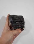 Turmalina negra - masivo grande - protección