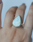 Anillo de Plata con Larimar – Calma, Sanación y Energía del Mar