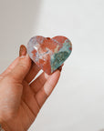 Corazón de Jaspe Unicornio – Alegría, Equilibrio y Creatividad
