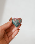 Corazón de Jaspe Unicornio – Alegría, Equilibrio y Creatividad