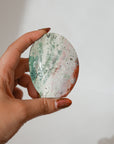 Palmstone de Jaspe Unicornio – Energía Positiva, Creatividad y Armonía