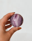 Esfera de Fluorita Seda – Calma, Claridad y Armonía Interior