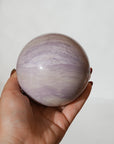 Esfera de Fluorita Seda – Calma, Claridad y Armonía Interior