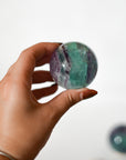 Esfera de Fluorita Calidad Extra – Protección, Intuición y Claridad Mental
