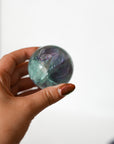 Esfera de Fluorita Calidad Extra – Protección, Intuición y Claridad Mental