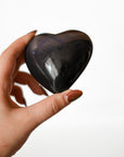 Corazón Grande de Obsidiana Arcoíris – Protección, Magia y Transformación