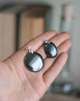 Hematite - abalorio plata