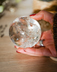 Esfera de Cuarzo Natural Calidad Extra