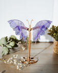 Mariposa de Fluorita Morada