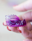 Cabeza de Dragón de Fluorita