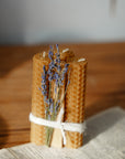 Pack Ritual de Velas: Miel, Palo Santo y Lavanda
