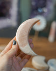 Luna de amatista rosa