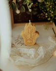 Velas de miel mano Fátima