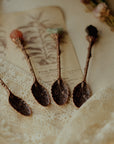 Cucharas con mineral