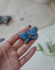 Mariposa de labradorita