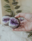 Esfera geoda de amatista