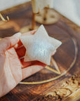 Piedra luna - estrella en stand