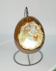 Huevo mineral con Luz Interior