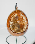 Huevo mineral con Luz Interior