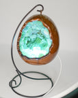 Huevo mineral con Luz Interior