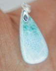 Collar larimar - calidad A