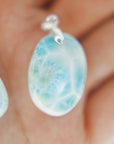 Collar larimar - calidad A