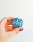 Fluorita azul - esfera