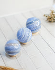 Ágata de Encaje Azul - Esfera cálida extra