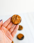Luna y Sol de Ojo de Tigre – Fuerza, Protección y Energía