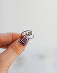 Anillo de Moldavita Luna – Transformación y Conexión