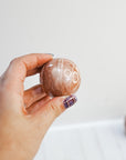 Esfera de Piedra Sol Melocotón – Alegría y Energía